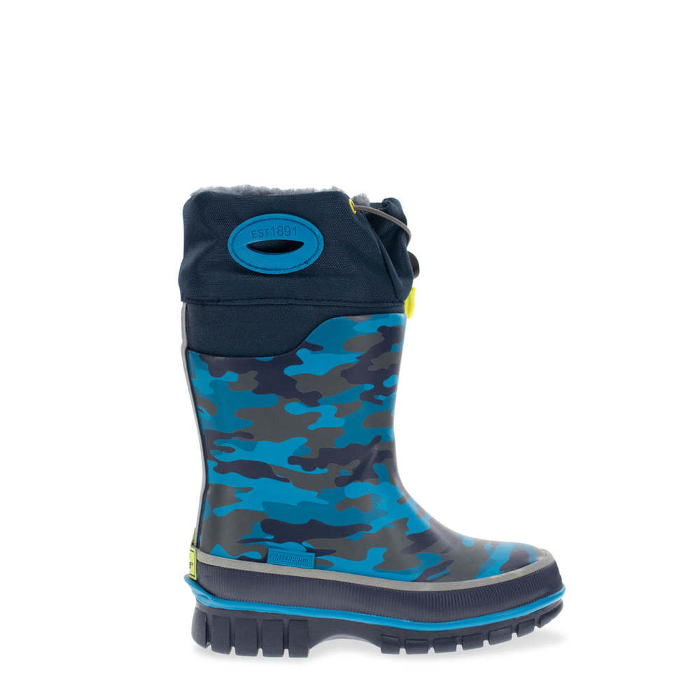 Western Chief Kid's Camo Frost Winterprene Neoprene Mid Boot